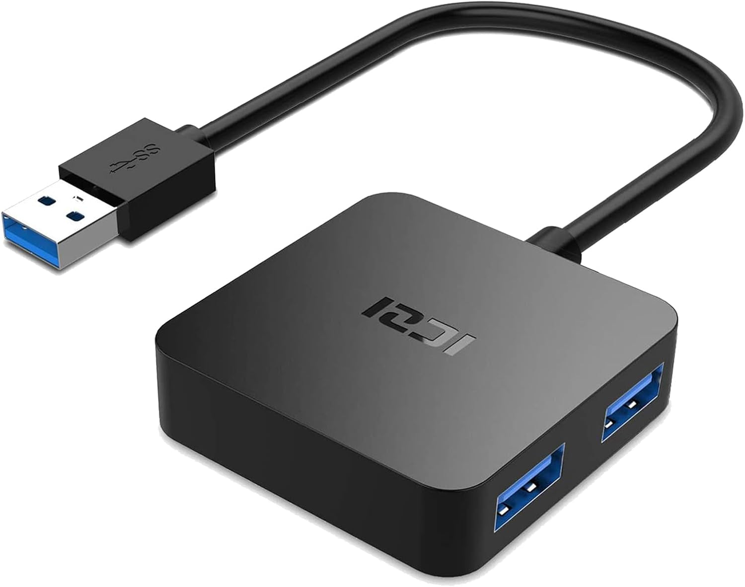 USB 3.0 Hub,  Ultra Slim USB Splitter with 4-Port USB 3.0 Data Hub Converter Adapter for Macbook, Mac Pro/Mini, Imac, Surface Pro, XPS, Notebook PC, USB Flash Drives, Mobile HDD, and More