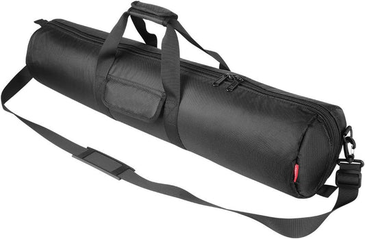 Tripod Carrying Case Bag 31.5X7X7In/80X18X18Cm Heavy Duty with Storage Bag and Shoulder Strap Padded Carrying Bag for Light Stands, Boom Stand, Tripod,Mic Stand and Tent Pole
